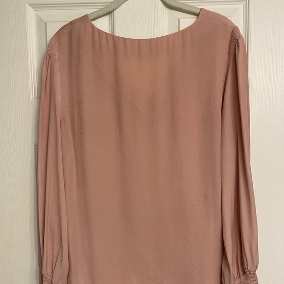 a new day Silk Boho V Neck Blouse - Picture 4 of 7